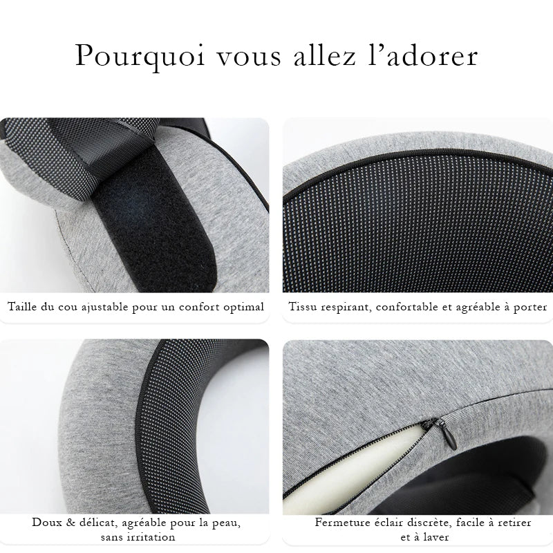 Oreiller de voyage ergonomique
