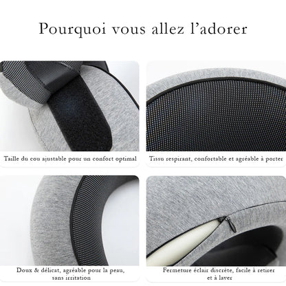 Oreiller de voyage ergonomique